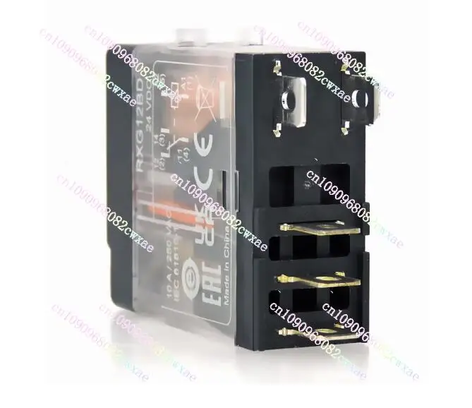 RXG12BD base thin plate small relay bipolar electromagnetic DC24V 10A 5-pin one normally open and one normally closed RXG13BD