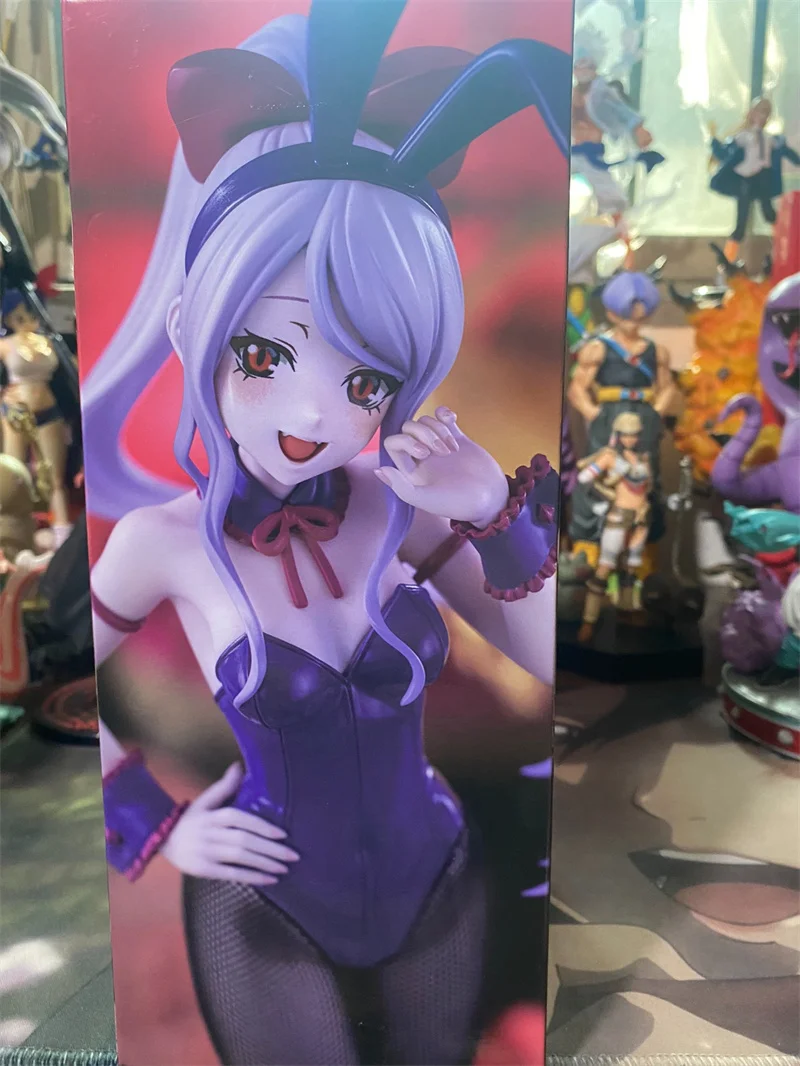 FuRyu BiCute Bunnies Shalltear Bloodfallen Bunny Girl Overlord Origina Collectible Model Anime Figure Toys 26cm Doll