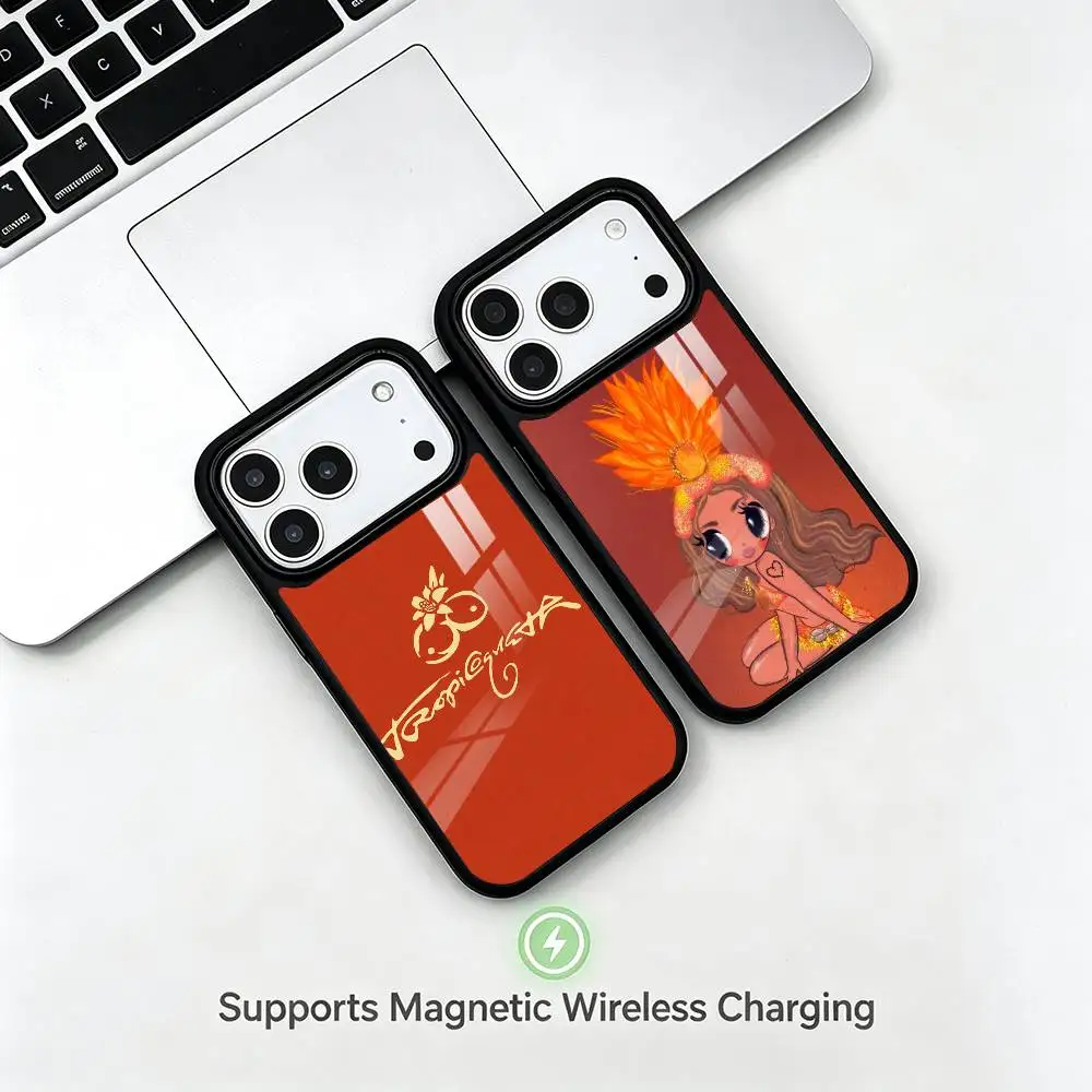 pop singer Karol G  gift Phone Case For iPhone17,16,15,14,13,12,11 Plus,Pro Allows magnetic wireless charging