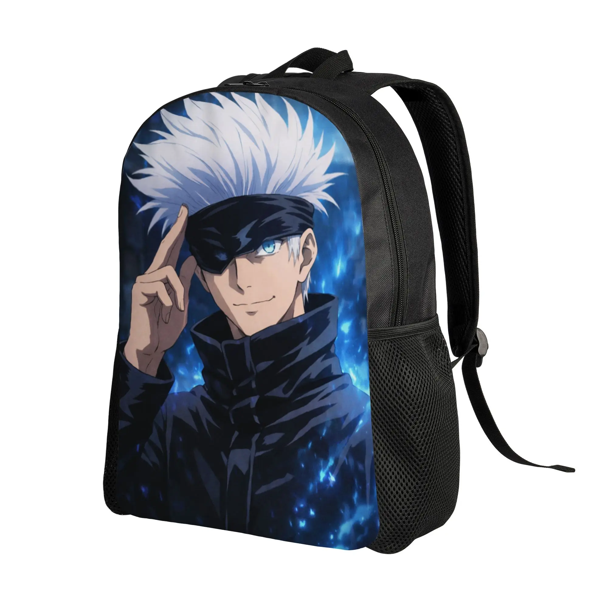 Back to school season Satoru Gojo (2) Bookbag Jujutsu Kaisen For Men Women Vintage Backpack