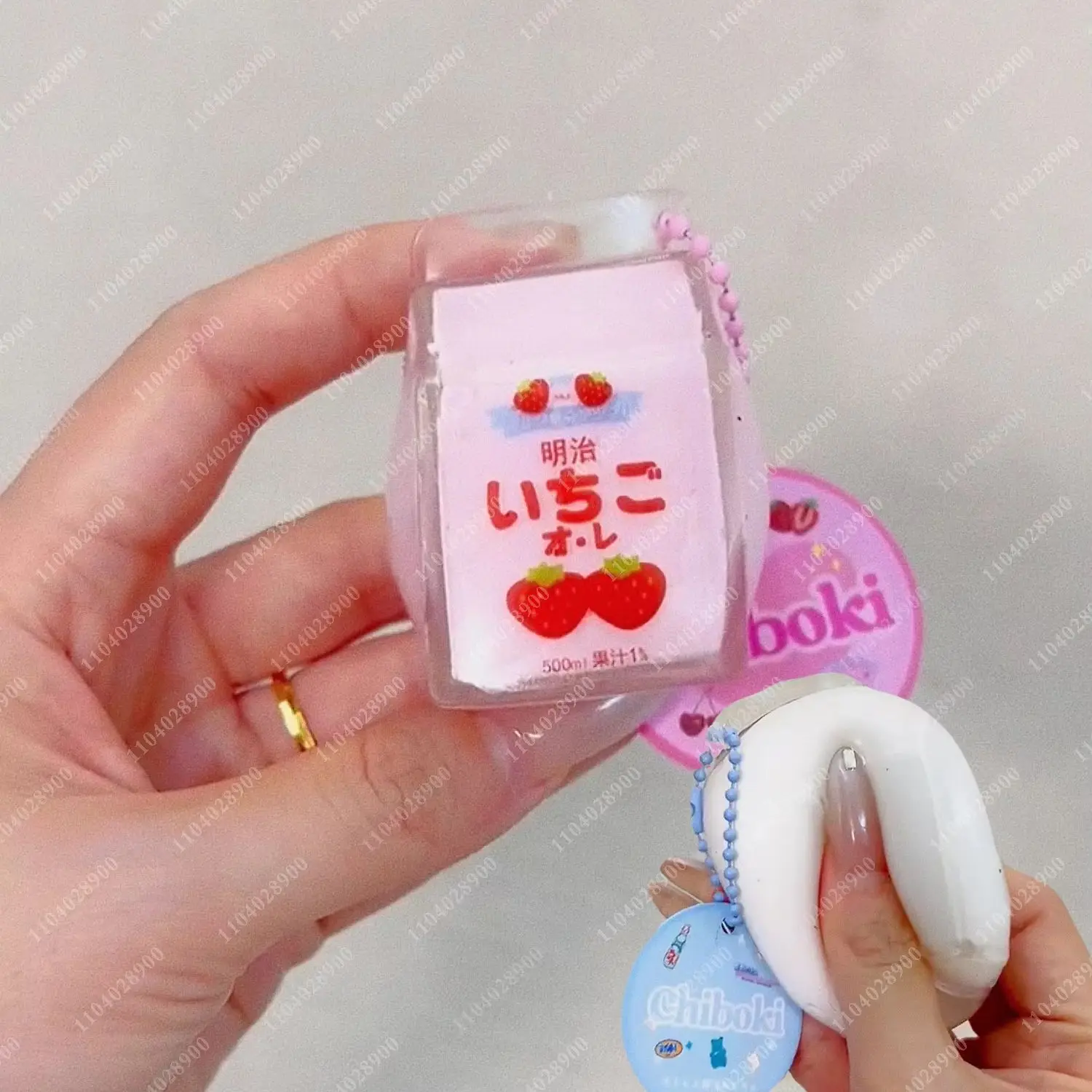 Mini Milk Box Stress Ball Juice Box Squishy Toys Portable Squeeze Ball ADHD ASMR Anti Stress Relief Funny Fidget Toys for Adults