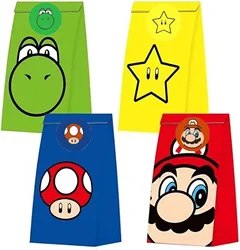 Super Mario Birthday Party Gift Bags Candy Bags Goody Bags Mario Birthday Party Supplies