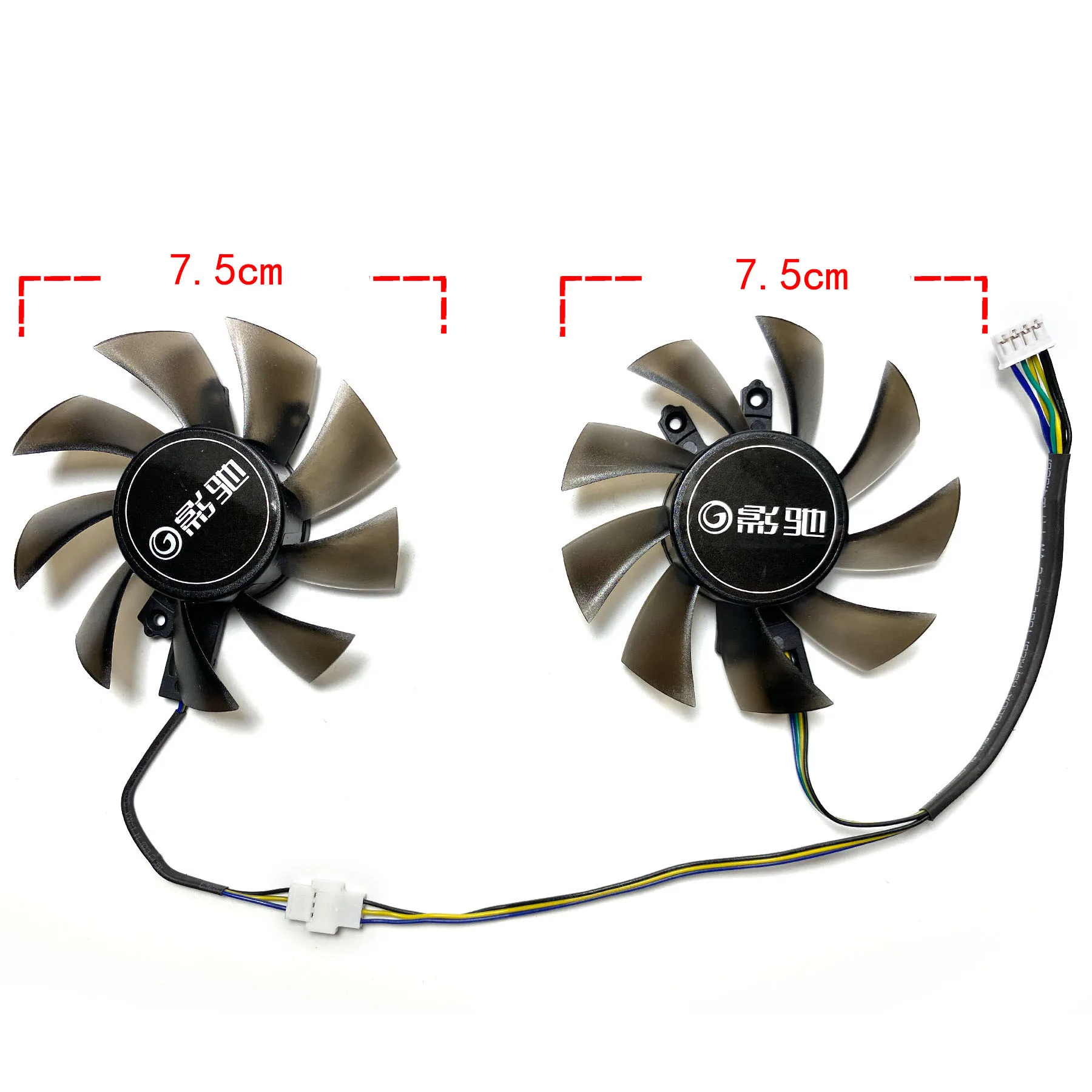 New For GALAX GeForce P106-100 GTX1060 950 960 3GB/6GB OC Graphics Card Replacement Fan GA82S2U