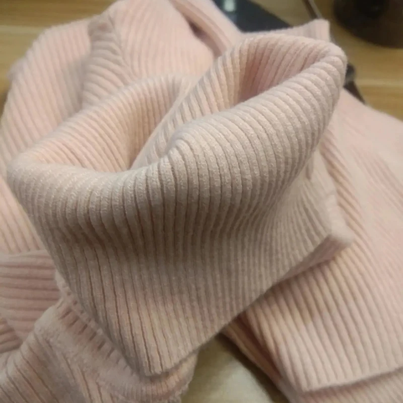 Korean Basic Turtleneck Candy Colors Pullover Sweater Women Autumn Winter Thick Slim Inner Knitted Sweater New Preppy Style Tops