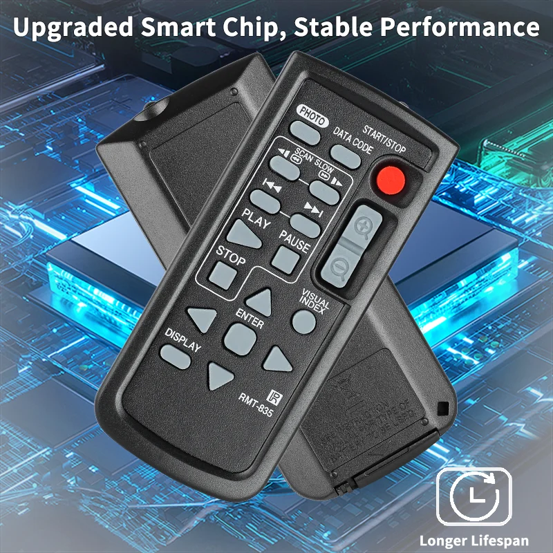 RMT-835 For Sony Remote Control Replacement , For Sony Camcorder HDR-PJ580E PJ790E PJ820E CX900E XR350 CX370 PJ760 CX760