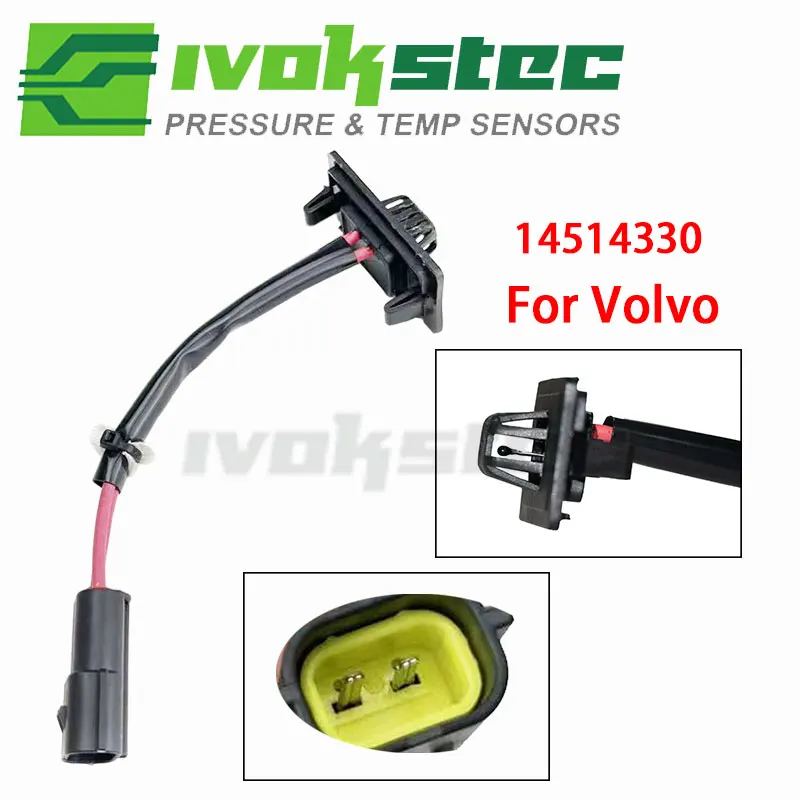 Air Conditioner Temperature Sensor 14514330 VOE14514330 For Volvo A25F A30F A30G EC135B EC140C EW140C FC2121C L110H L120F PL4611
