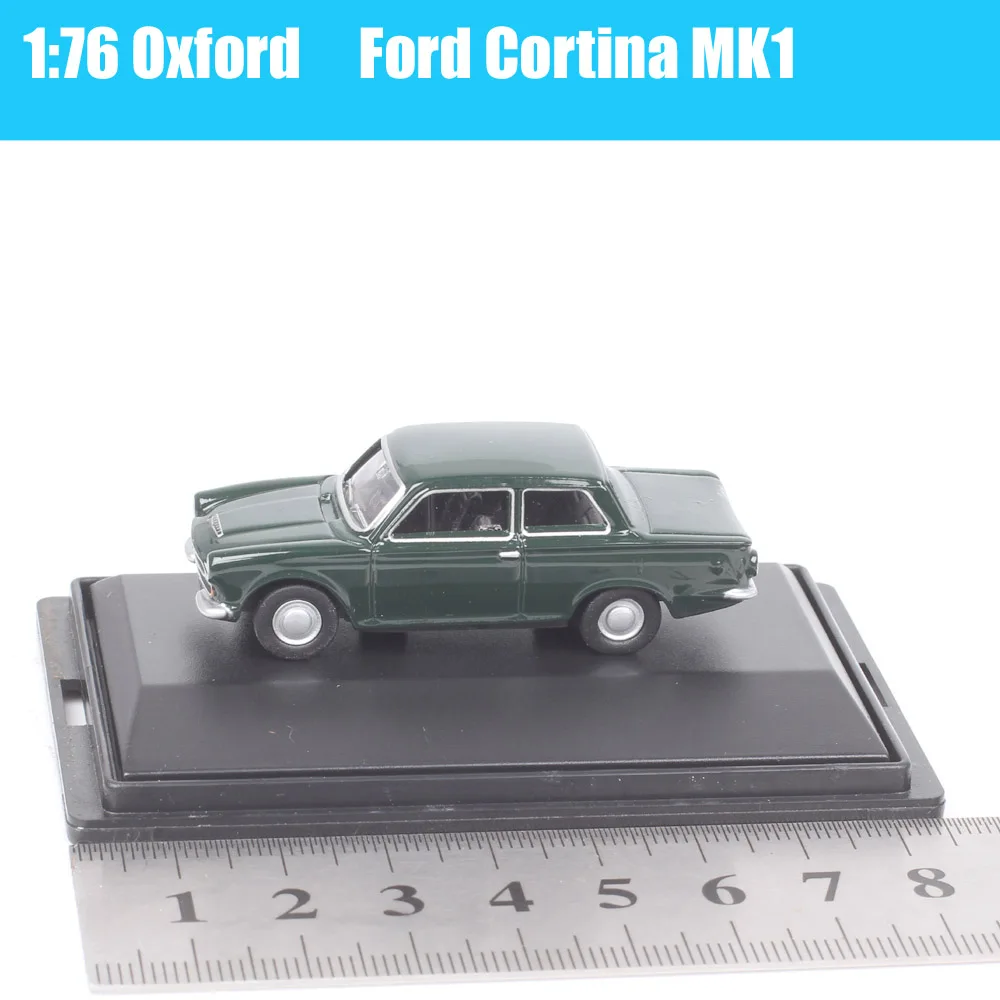 Oxford 1/76 Scale OO Railway Tiny Ford Cortina MK1 MK2 Diecast Car Model Toy Vehicles 76cor1003 Hornby SA R7068 Green Miniature