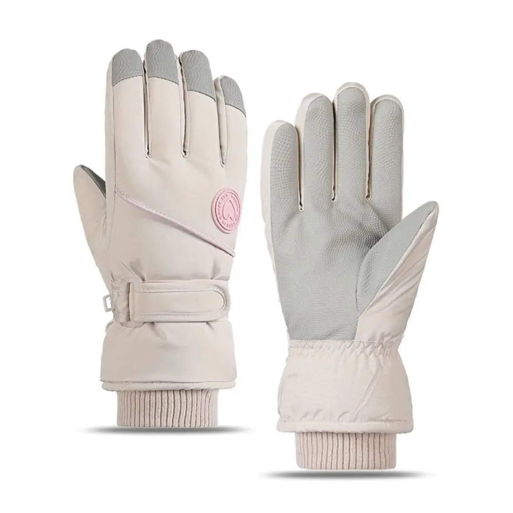 

Fashion Winter Warm Women Gloves Waterproof Touch Screen Snowboard Ski Gloves Windproof Snow Gloves Outdoor Sports