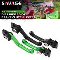 Palancas de Freno y Embrague Pivotantes para Motocicleta KAWASAKI KX 250 450 KX250 KX250X KX450 KX450SR KX450X 2021-2026, Accesorios para Moto