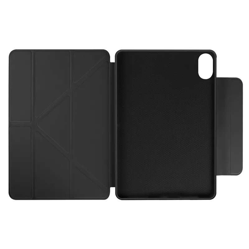Foldable Support Multi Angles Silicone Case for Redmi Pad 2 2025 4G 11 inch Stand Casing