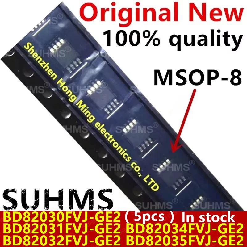 (5piece) New BD82030FVJ-GE2 BD82031FVJ-GE2 BD82032FVJ-GE2 BD82034FVJ-GE2 BD82035FVJ-GE2 D82030 D82031 D82032 D82034 D82035 msop8