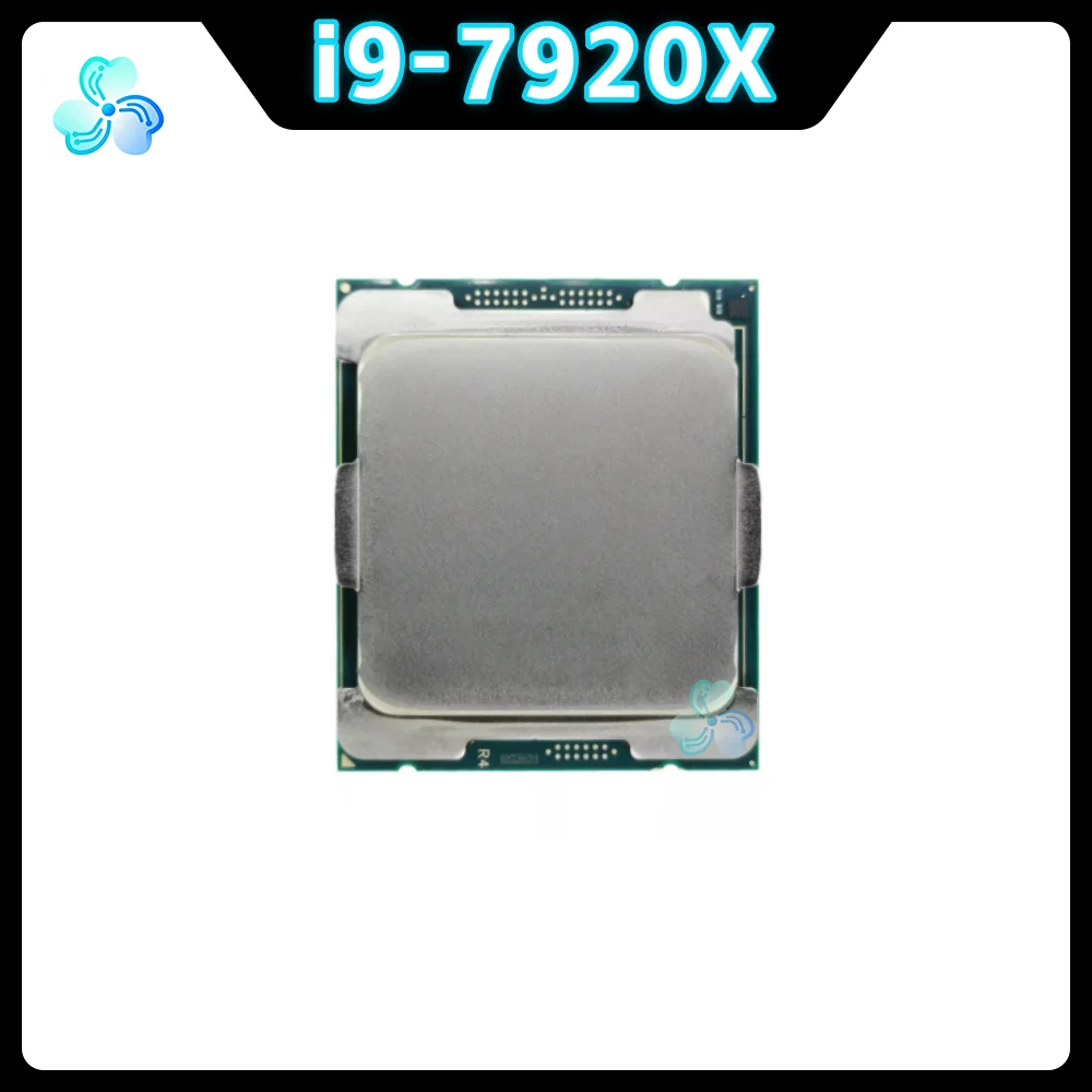 Core I9-7920X SR3NG 2.90GHz 12-Core 24-Thread 140W 16.5MB LGA2066 For Desktop X299 Motherboard I9 7920X Processor Skylake-X CPU