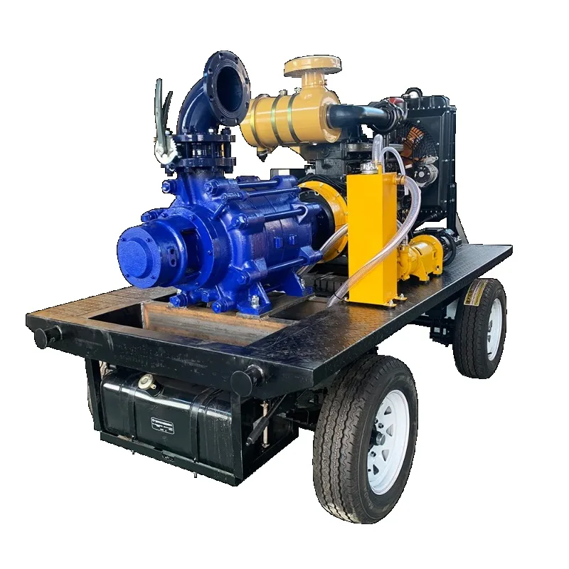 High Efficiency And Energy Saving Flood Prevention And Rescue Large Flow Mobile Pump Truck