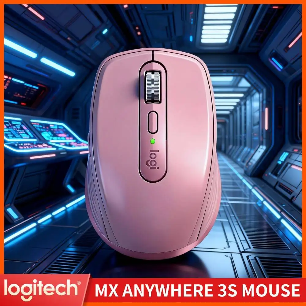 Logitech MX Anywhere 3S Rechargeable Wireless Mouse Long Standby for Frequent Travelers