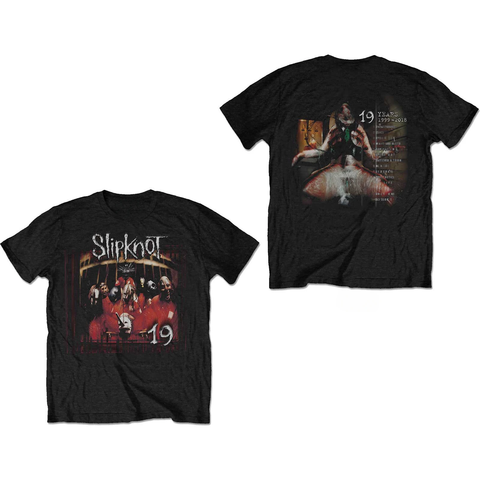 Summer New Slipknot Graphic Cotton T-shirt Unisex Summer Short Sleeve Fashion Brand Tee Luxury Casual Vintage Tees - view 3