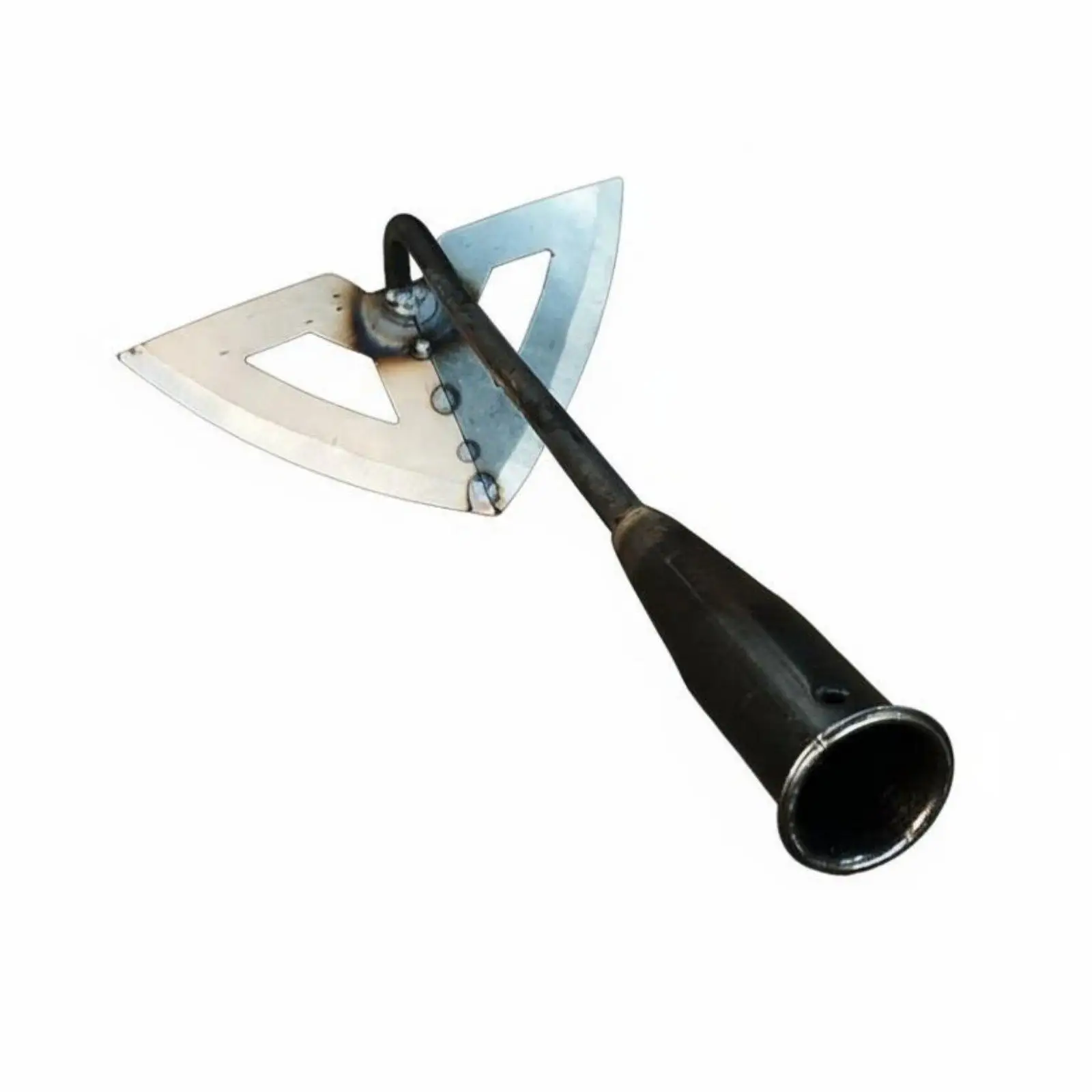 Garden Hoe with Long Handle Efficient Weeding Tool Steel Construction for Planting and Tilling