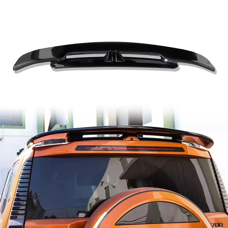 Gloss Aerodynamic Modified Roof Spoiler Rear Wing Diffuser Tail Wing