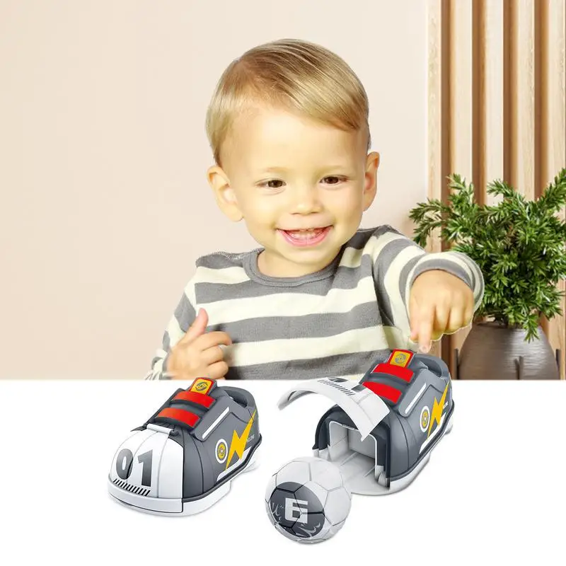 Push And Go Cars Shoes Car Football Toy Friction Powered Cartoon Pull Back Car Toys Birthday Gifts For Boy Birthday Gift Early