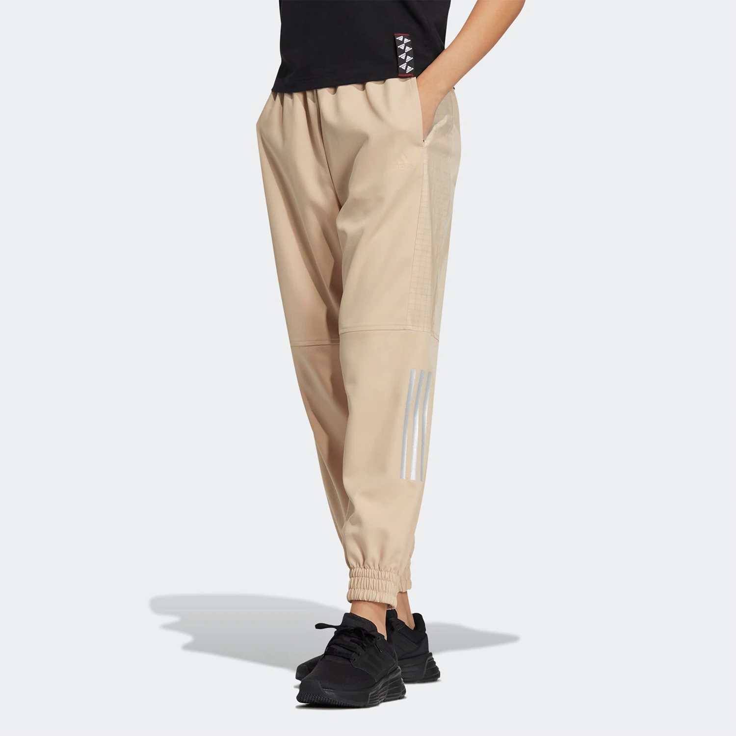 Adidas genuine genuine Autumn New Women's Running Breathable Long Pants HM7087