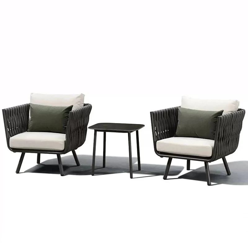 

Outdoor sofa courtyard rattan waterproof rattan chair