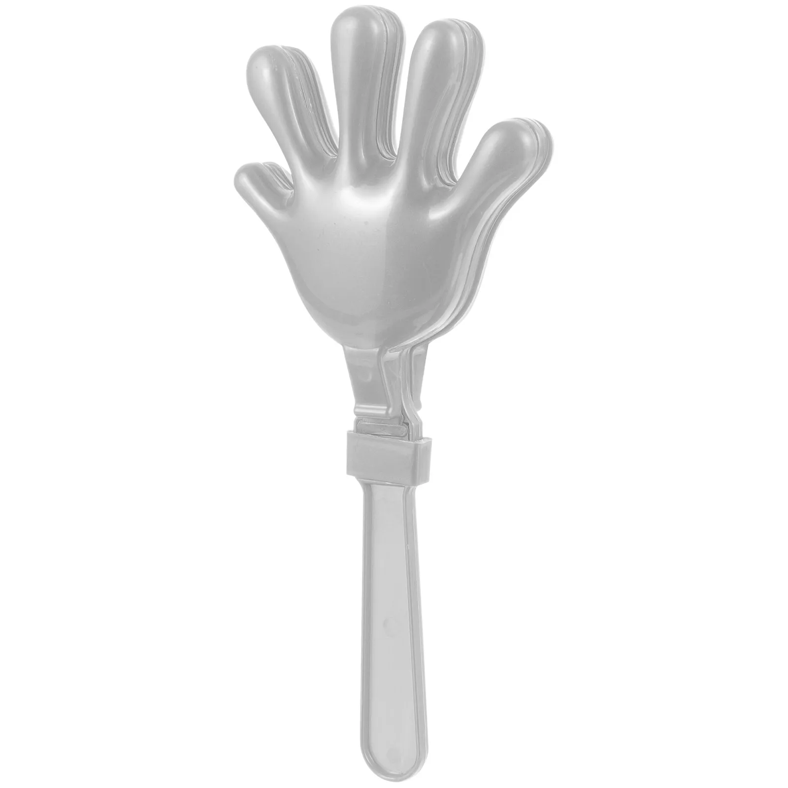 

Silver Hand Clappers Party for Celebrations School Activities New Year Waterproof Toys Kids Props Favors