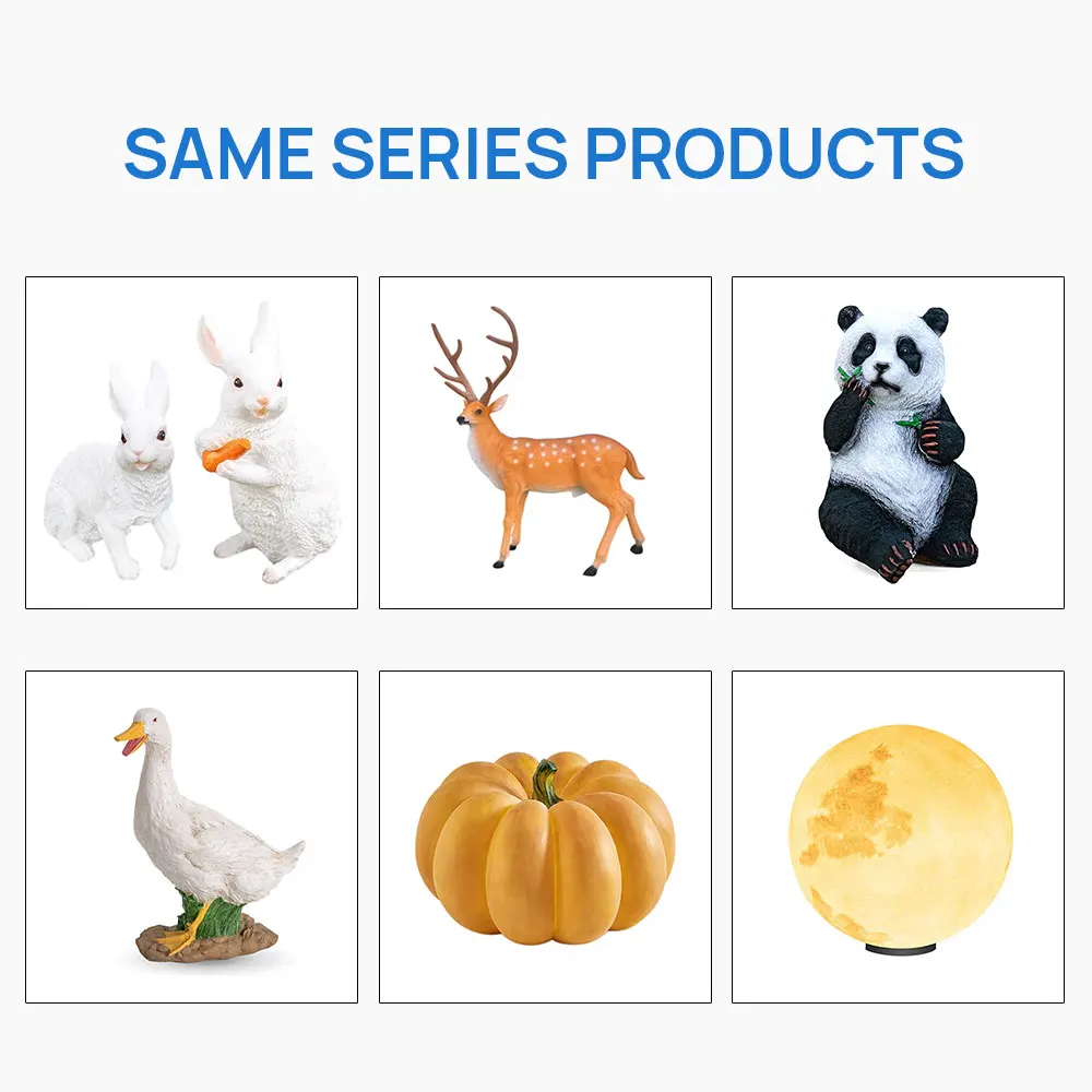 Fast Delivery of IP65 Fiberglass 3D Rabbit Pattern Lights for Outdoor Landscapes and Garden Yard Christmas Decorations