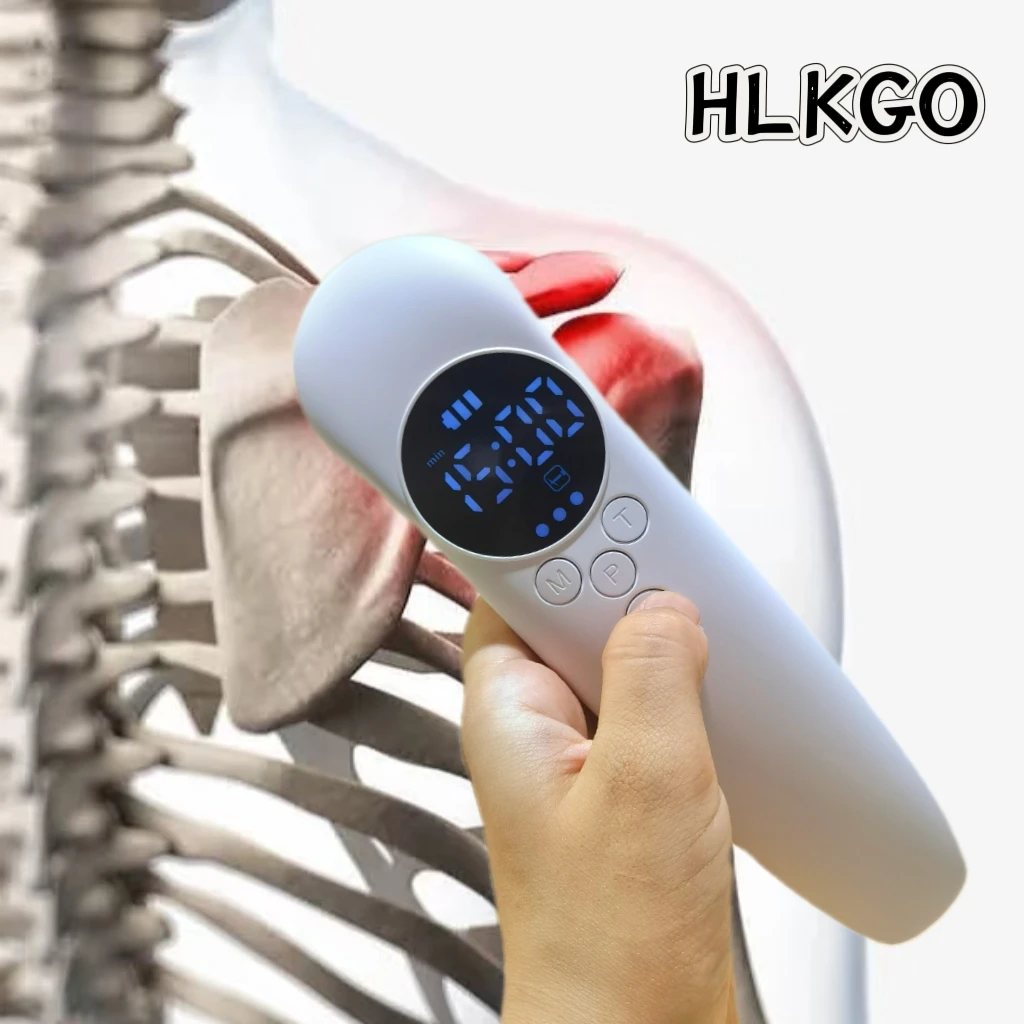 

650nm+808nm 14 Diodes Cold Laser Treatment for Knee Arthritis Pain Near Infrared Light Therapy for Sports Injuries Wound Healing