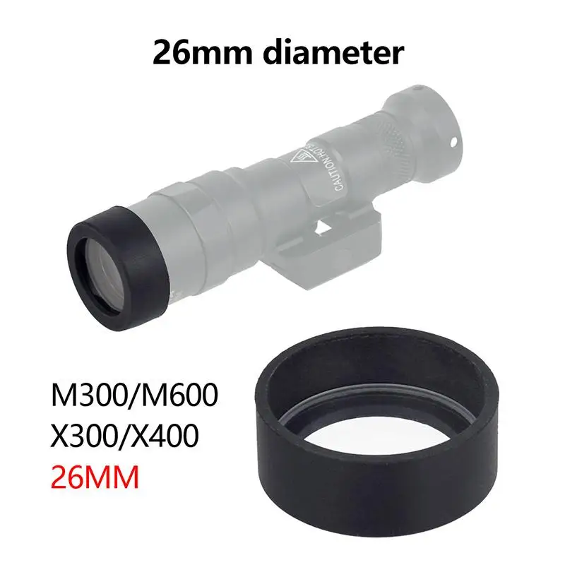 Tactical Sight ABS Lens Cover Cap Protector For SureFire M300 M600 X300 X400 Light SR SIght Scope AD Custom