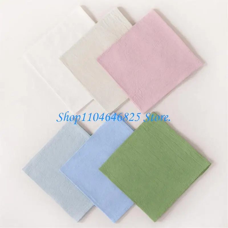 Sturdy Cotton Square Tablecloth Napkins Soft and Absorbent