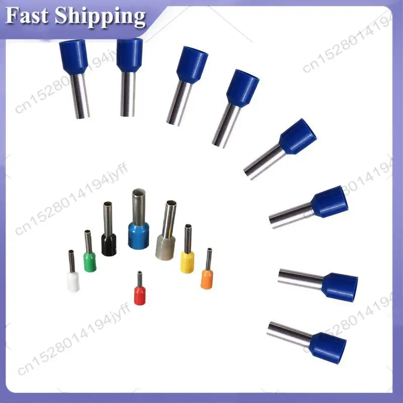 -ABDH 8000 PCS Ferrules Kit, Wire Ferrules Crimp Connector, Insulated Cord Pin End Terminal AWG 22-10 Kit With Case