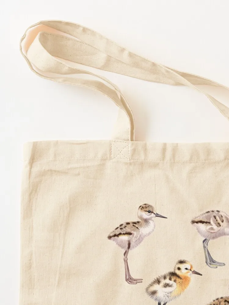Shorebird chicks Tote Bag canvas bags bag for beach Reusable bags Canvas bag