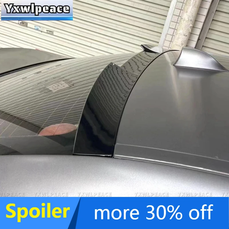 

V Style ABS Glossy Black Rear Window Roof Spoiler Car Accessories For BMW 5 Series F10 528i 535i 550i 2011 12 13 14 15 16 2017