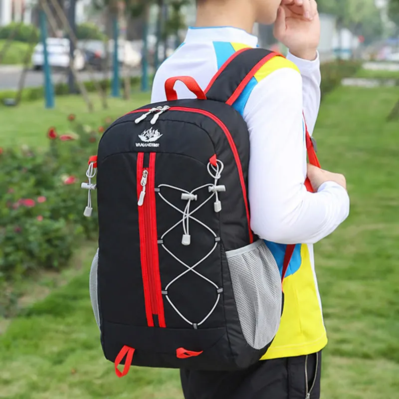 Unisex Foldable Backpack Men and Women Lightweight Multi-functional Travel Backpacks Outdoors Hiking Sports Bag