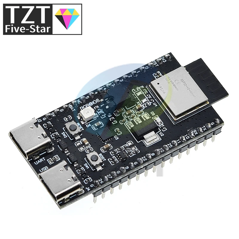 Imagem -05 - para Arduino Fio Série h2 Zigbee Ble Esp32-h2 Esp32-h2-devkitm1 n4 Esp32-h2-mini-1 Tzt-esp32-h2-devkitm