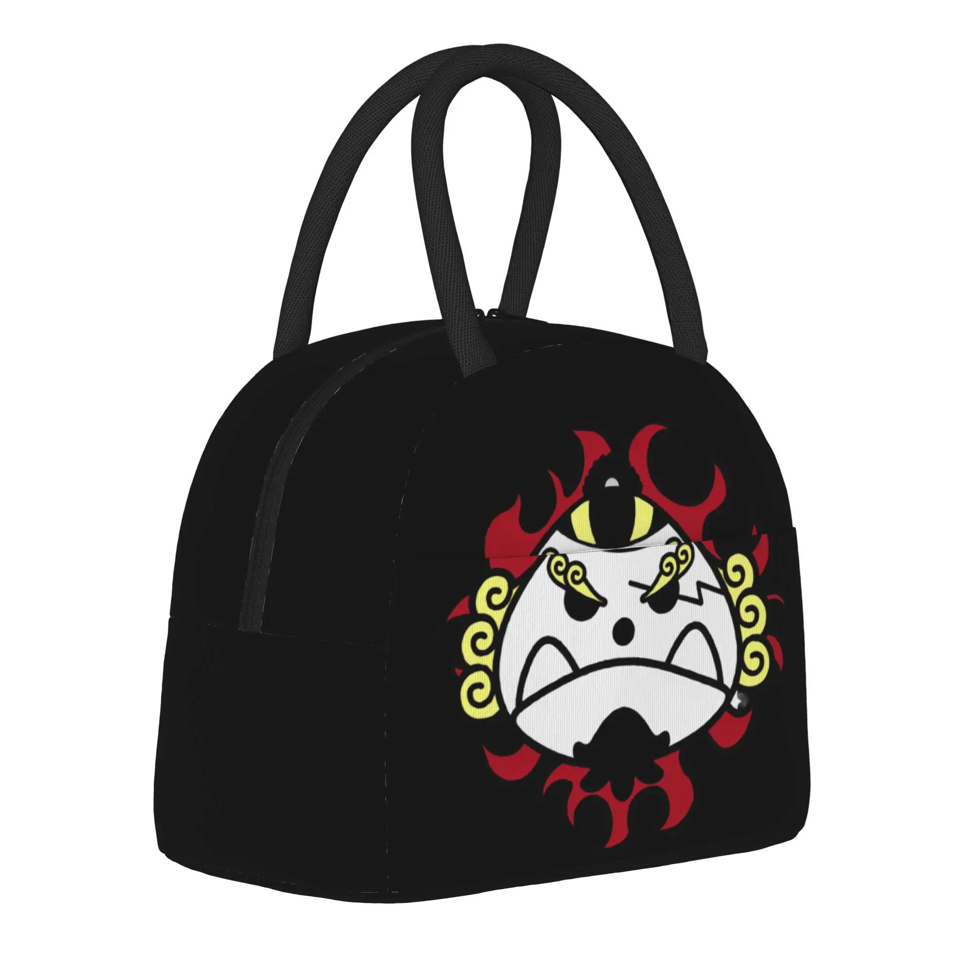

Luffy Anime Insulated Lunch Bags Large Jinbe Anime Lunch Container Thermal Bag Tote Lunch Box Office Travel Men Women