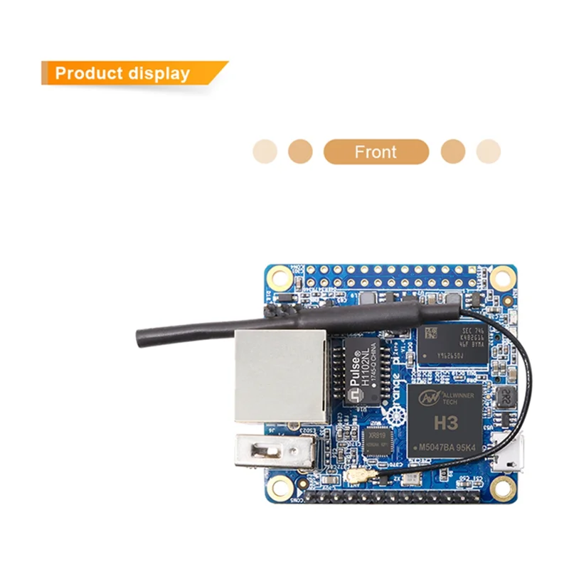 ABQR Zero 512 MB H3 Quad-Core, computer a scheda singola open source, esecuzione Android 4.4, immagine Debian