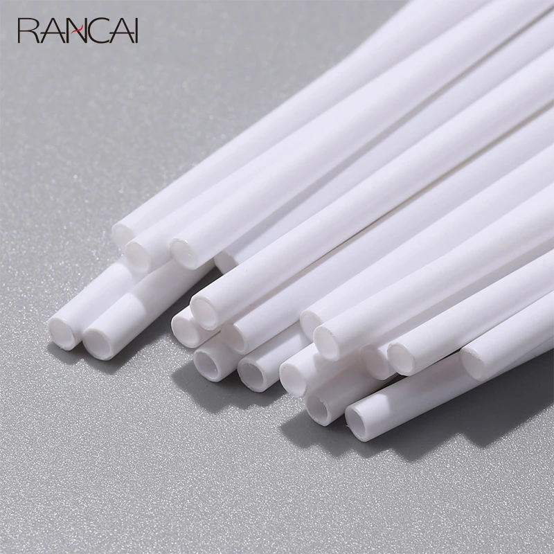 RANCAI – pinceaux de maquillage jetables, 50 pièces, brosse à lèvres, applicateur de Mascara pour les yeux, baguettes de rouge à lèvres, nettoyage des cils, cosmétique, outils de maquillage