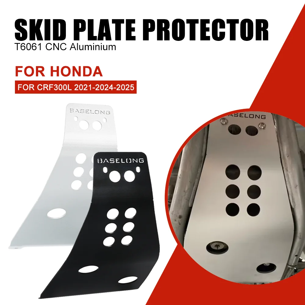 

Under Engine Protection Cover For HONDA CRF300L CRF 300L CRF 300 L Motorcycle Accessories Skid Plate Engine Guard Chassis Cover