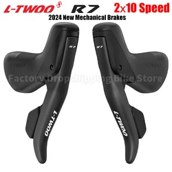 LTWOO 2024 New R7 Road Bike Shifters 2x10 Speed Mechanical Brake Dual Control Lever Compatible Shimano Bicycle Parts