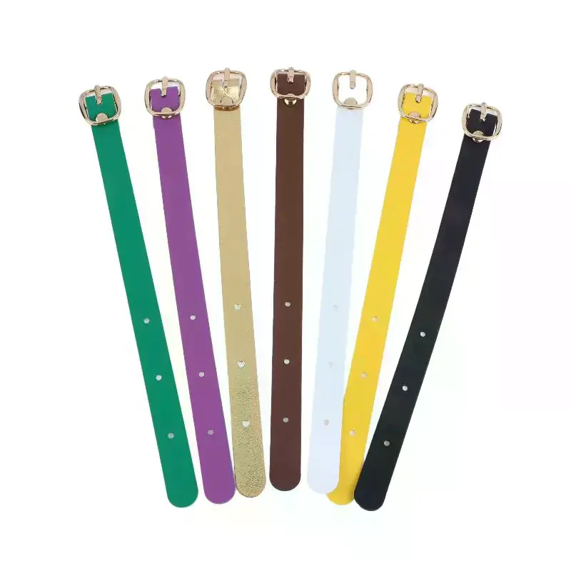 PU Luggage Tag Straps Alloy Buckles Waterproof Luggage Tag Strap Ultra Light Wear-resistant For Travel Business Trip Multicolor