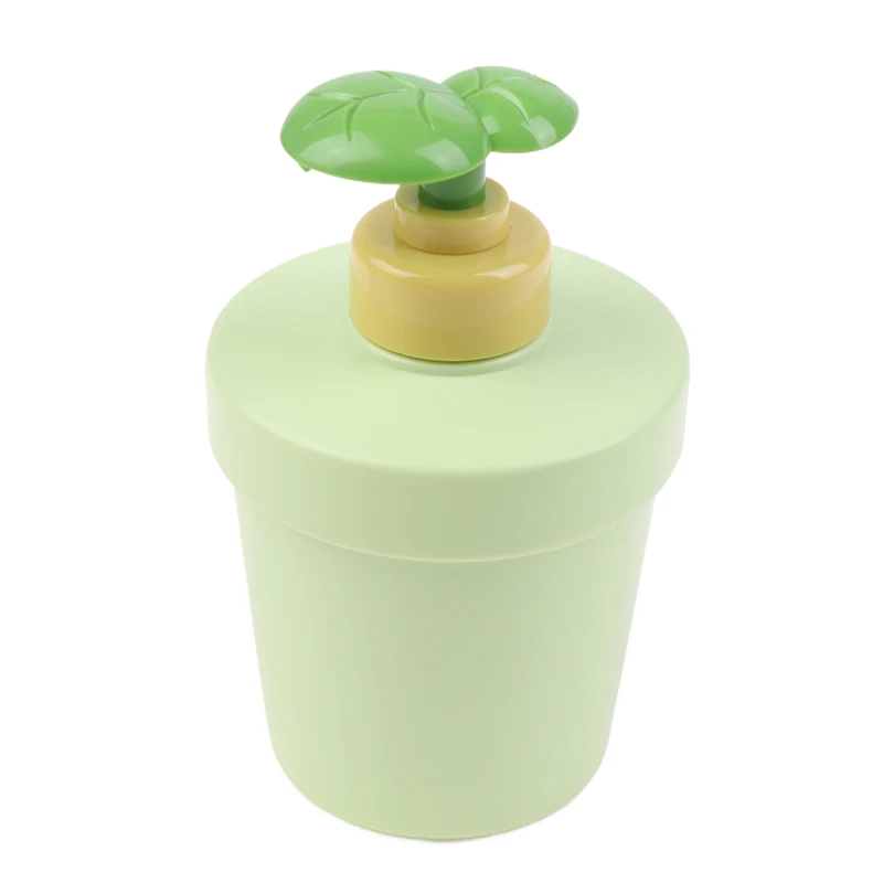 400/200ML Bathroom Soap Dispensers Potted Plant Shape Shampoo Lotion Container Press  Refillable Bottle For Bath Soap Cosmetic