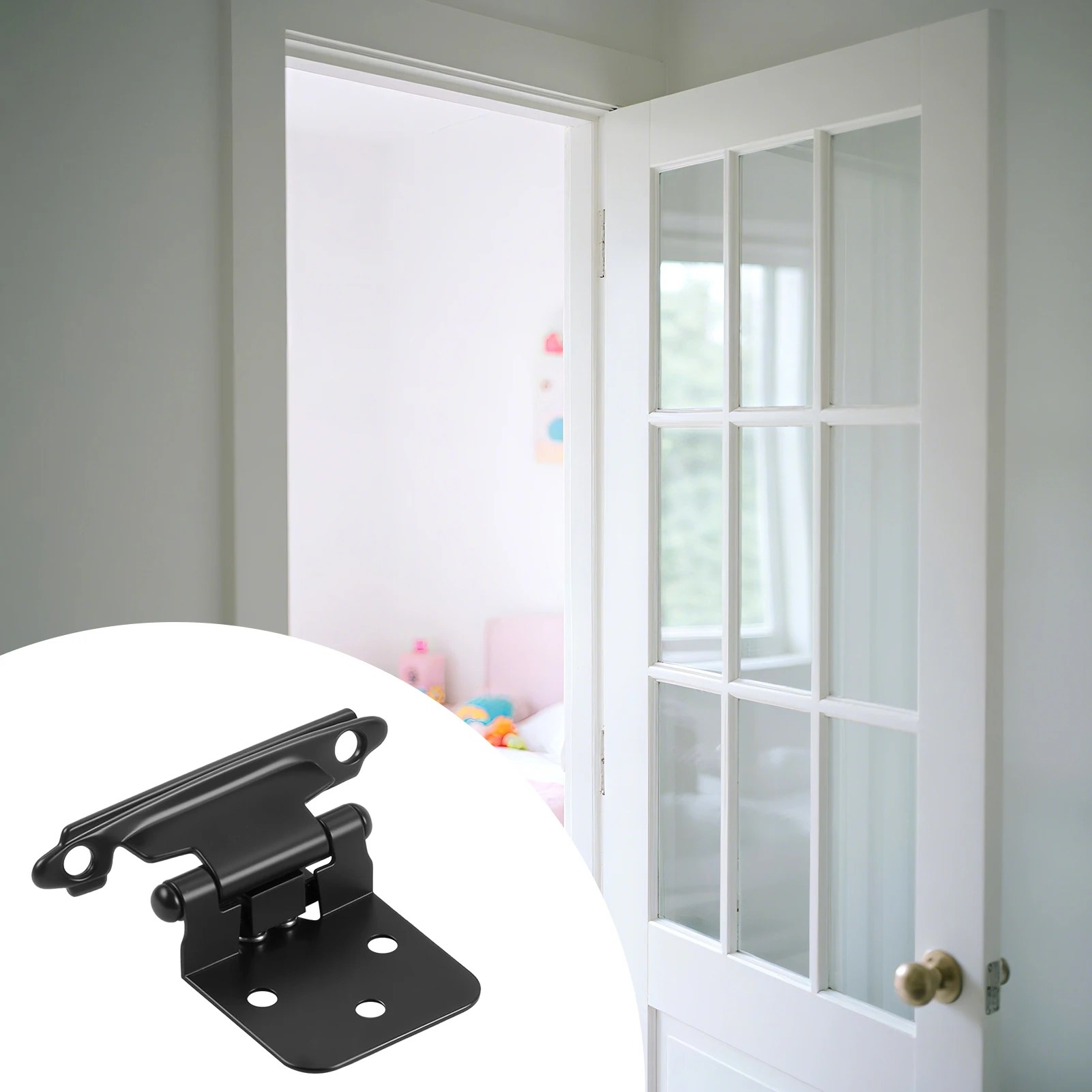 Self-Closing Bending Hinge Self-Closing Decorative Door Hardware Hinges Suitable for Window Door Use