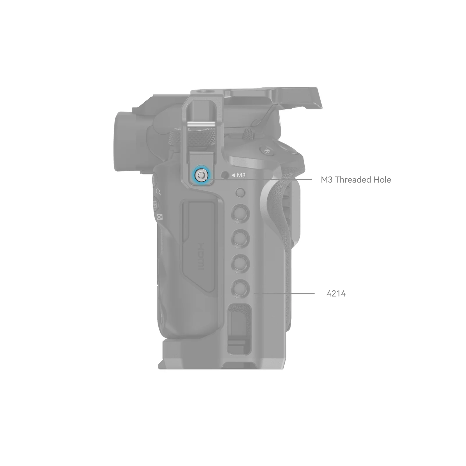 Il set di viti SmallRig in acciaio inossidabile con cacciaviti include 2 viti M3x5 e 2 viti M4 per gabbia, staffa a L, maniglia -4385