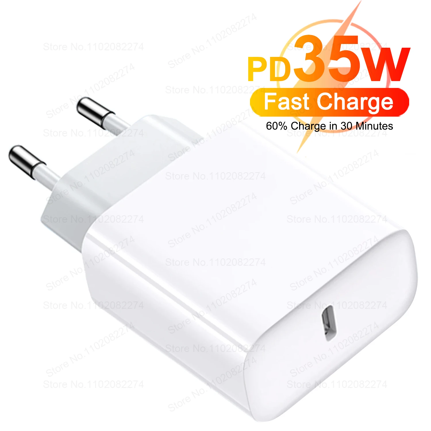 

Зарядное устройство PD для Apple iPhone 15/14/13/12/11 Pro Max Plus/iPad Air, устройство для быстрой зарядки с портом USB Type-C, аксессуары для передачи данных, 35 Вт