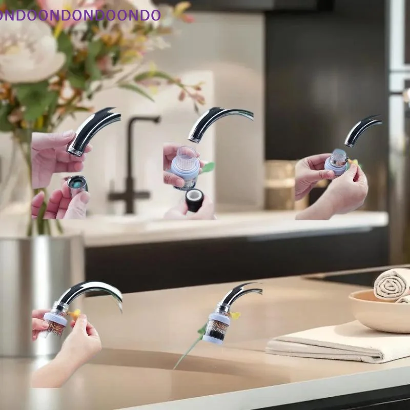 キッチンツール：ユニバーサル回転式蛇口フィルター、シャワーフォーマー浄水器