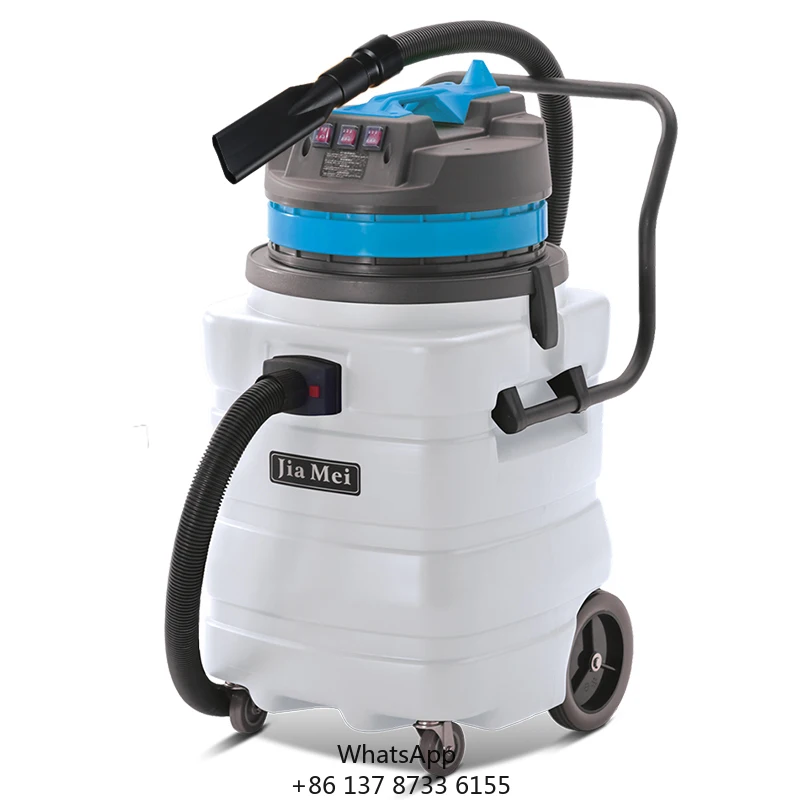 High Quality 3000W 90L Commercial Wet Dry Auto Vacuum Cleaner Heavy Duty Industrial Canister With Manual Cleaning New Condition