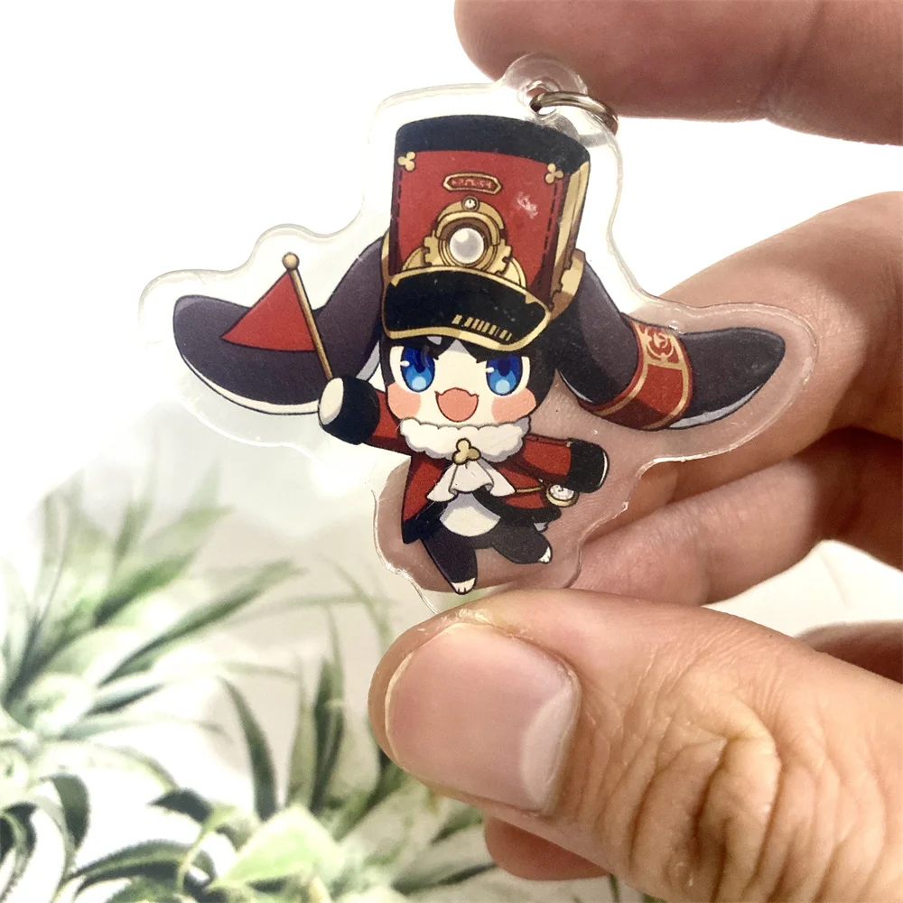 Hot Game Honkai: Star Rail Keychain Welt Yang Seele Bronya Himeko Q Version Cartoon Pendants Keyrings Jewelry Accessories Props