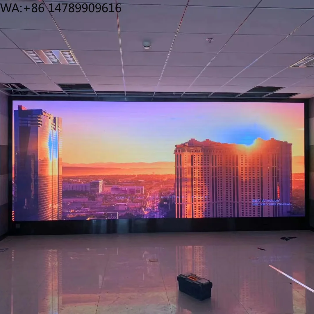 

Source Factory COB LED Video Wall Indoor Display P2 for Wedding Home Theater Shopping Mall Wayfinding Education & Elevator Use
