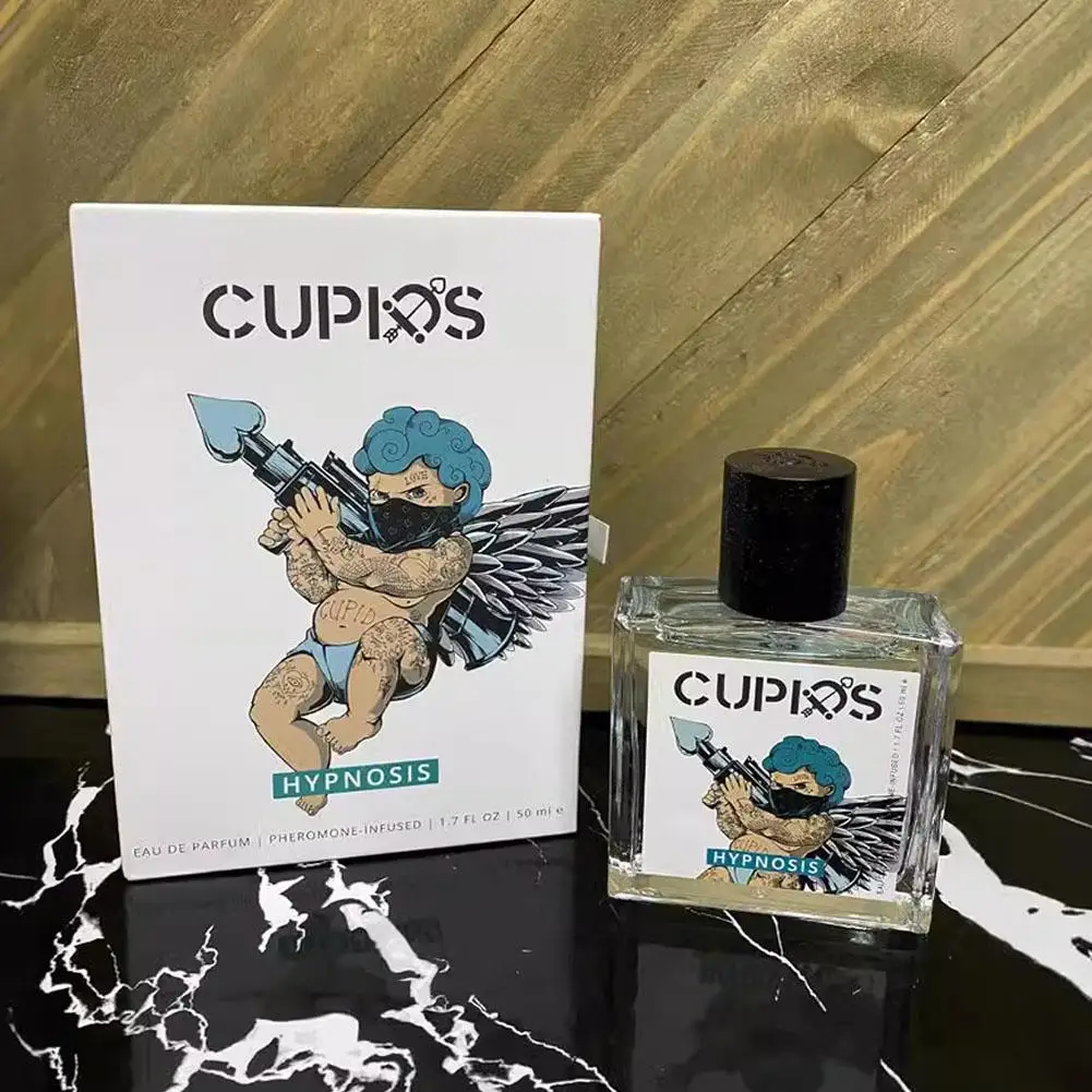 50 مللي كيوبيد للرجال فرمون كولونيا عطر طويل الأمد عطر غني عالي الجودة Hombre عطر الجسم رذاذ زيادة السحر