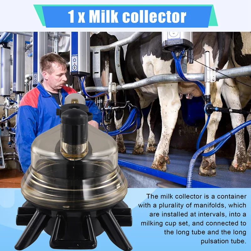 Milking Claw 150Cc Bevel Cow Milk Collector Milking Machine Cow Use Milking Claw Milk Collector  For Cow Milking Machine